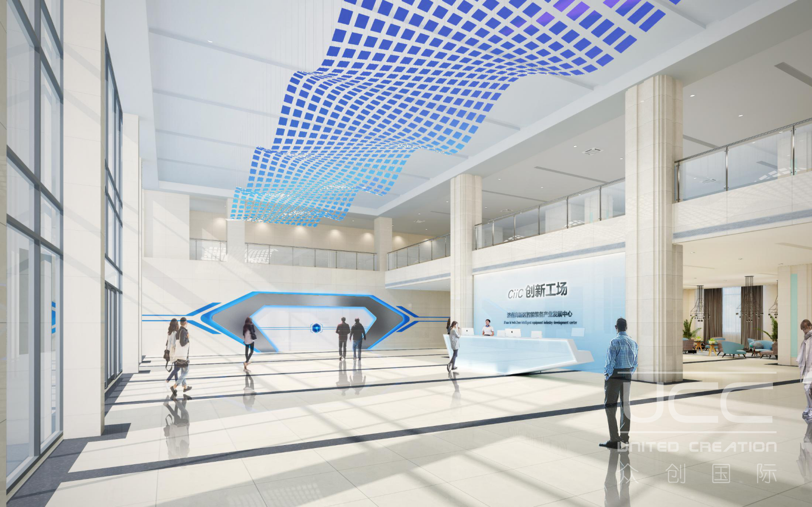 济南高新区智能装备产业发展中心设计(图1)